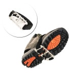 아이젠 스파이크 도심형 빙판길 아이젠 휴대용 등산화 생활용 등산용 설피 눈길 탈착 : 라인원