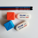 MILAN 밀란 1012 OVAL 지우개 새학기준비물 : 씽씽랜드