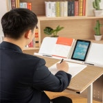 집중잘되는 1인책상 고학년 학교 학원 독서실 독서대일체형 공부 책상 : 조이투게더