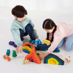 자연 감성 놀이 블록 (개정 누리과정 놀이 지원 교구) [024051] : 보육사몰