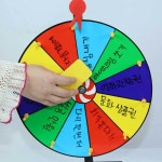 룰렛돌리기 랜덤돌림판 룰렛돌림판 이벤트 게임 30cm : 그린티비