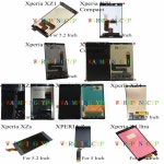 소니 엑스페리아 XZ1 컴팩트 XZ2P 프리미엄 XZ3 XZ4 XZs G8341 H8296 용 어셈블리 터치 스크린  LCD : 유진종합몰
