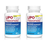 Lipo Flavonoid Advanced Hearing Support 리포 플라보노이드 어드밴스드 히어링 서포트 40정 2개 : SS shop