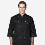 30수 검정 체크 단추 더블 쿡복 칠부 : 주식회사대원코퍼레이션