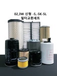 DX55-5,5K,5L / DX55W-5,5K,5L 필터모음 : 디벨론안산부품센터