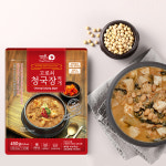 국산콩 100% 지리산 고로쇠 우거지 청국장 찌개 간편식 완제품 3팩 5팩 : 구례로컬푸드