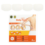 하루티에 멀티팩 바디팩 붙이는 패치 집중케어 4매입 바디슬리밍 피부 혈행개선 체온상승 : 하늘예린