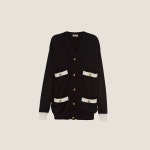 57092249 미우미우 니트웨어 MMF696_12KG_F0002_S_231 Cashmere cardigan : 명품 편집샵
