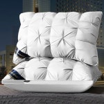 푹신한 숙면 배게 목이편한 큰 빨아쓰는 꿀잠 호텔 베개 : 가비조아