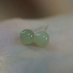 옥 귀걸이 사극 전통 925 스터드 매력 여성을위한 비쥬 피어싱 클래식 귀 파티 보석 : 다모아 점방