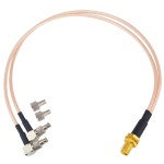 SMA 암-Y 타입 2 X TS9 수 CRC9 MCX 커넥터 스플리터 결합기 케이블 피그테일 RG 316 15cm 20cm 30cm : 용산유통
