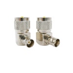 1Pcs 직각 UHF PL259 수 플러그 BNC 암 잭 RF 동축 커넥터 90 도 PL-259 변환기 어댑터 : 용산유통