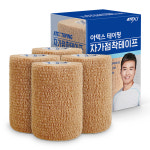 아텍스 메디랩 자가점착 테이프 스포츠 손가락 자가 접착 밴드 압박 붕대 2.5cm 4롤 : 대상메디칼