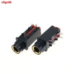 Cltgxdd 스테레오 오디오 소켓 마이크 용접선 PJ-309 6.35mm 잭 3 핀 5 개 : 용산유통