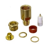 1pcs 커넥터 RP SMA 암 플러그 클램프 RG58 RG142 LMR195 RG400 RF 동축 어댑터 스트레이트 50ohm 와이어 터미널 New : 용산유통