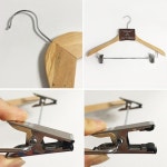 목재 원목정장옷걸이 빈티지옷걸이 논슬립 니트 행거봉 : 개나리마켓 시즌2