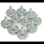 10 개/몫 스냅 패스너-316 스테인레스 스틸-15mm-프레스 스터드 스크류베이스-10 카운트 : 용산유통