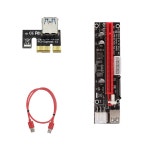 PCIe PCI-E PCI 익스프레스 라이저 카드 보드 SATA-4 핀 몰렉스 파워 익스텐더 어댑터 케이블 1x-16x USB 3.0 : 용산유통