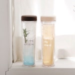 300ml DD-09908 이중 베이직 보틀 마이 국내생산 플라스틱 주문 투명 병 제작 : 퀸즈마마.