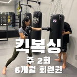 [강남 킥복싱] 스타킥피트니스 주 2회 6개월 : 스타킥피트니스
