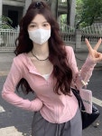여름 여성을 위한 슬림핏 자외선 차단 의류 아이스 실크 통기성 3205N3107972 : 아르케4