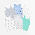 유니프랜드 남아 아동 런닝 유아 민소매 주니어 순면 속옷 : 유니프랜드