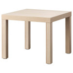 이케아 LACK 라크 보조테이블, 화이트스테인 참나무무늬, 55x55 cm (704.315.34) : 이케아 구매대행 이케몰