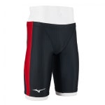 미즈노 남성 수영복 STREAM ACE  경기용 하프 레깅스 N2MB102497 : 제이탑픽