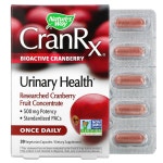 네이쳐스웨이 CranRx 유리너리 헬스 바이오액티브 크랜베리 500mg 30 베지캡슐 : WE글로벌허브