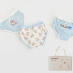 YUMMY 남아 삼각팬티 3매(N129)+선물포장 : MSKIDS