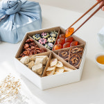 해오름 한식디저트 육절판 다과세트 상견례 첫인사 설날 추석 명절 선물 답례품 한과 정과 : 해오름 한식디저트