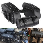 모터사이클 새들 백 툴 for 할리 Dyna Glide Softail 로드 킹 : 최고무역