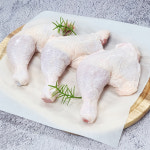 [국내산 생 닭 통다리 장각 닭다리] 냉장 닭 1kg : 정성예찬