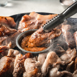 국내산 돼지 뒷고기 500g 슬라이스-모둠,뽈항정,뽈살,뒷덜미살,두항정,구멍살,꼬들목살 : 뽕의도리