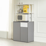 카페파스텔 수납플러스 2단 재활용 분리수거함 선반장 : 가구소점