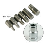 렌치교체 7 In 1 30mm 길이 10mm 육각 섕크 헤비 듀티 임팩트 스크루 드라이버 비트 H4 H5 H6 H8 H10 H12 1/2 : 더알마켓