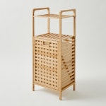 한샘 뱀부 햄퍼 빨래바구니 선반형 한샘온라인 : 한샘mall