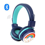 키즈 청력보호 블루투스 헤드셋 블루 HS2219BT : 찬영몰