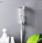 로에드 스테인레스 칫솔꽂이 칫솔거치대 무타공 걸이 : 로에드