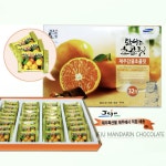 제주 특산물 감귤 초콜릿 청정제주 탐라 발렌타인데이 초콜릿 32개입 : 쓸알소샵