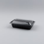 A28 투명/검정 사각 포장용기 1BOX 540개 세트 : 왕감자 마켓