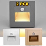 벽등 LED 벽부등 램프 북유럽 빈티지  야간 조명 PIR 모션 센서 계단 복도 실내 벽 매입형 AC 85265V : 라라리팩토리