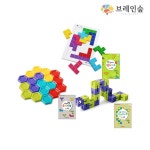 브레인숲 창의융합퍼즐 사고력 2단계 3종세트 : 예하팩토리