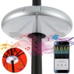 48 LED USB 파티오 우산 파라솔 라이트 무선 야외 바베큐 가든 램프 캠핑 텐트 폴 : 아토버디