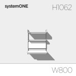 [시스템ONE] 책상세트 W800 H1062 (벽 설치) : 펀잇쳐스Fun-it-Urs