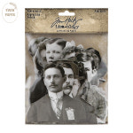 팀홀츠 Tim Holtz Idea-ology TH94233 PAPER DOLLS PORTRAITS TH 124 : 톤페이퍼