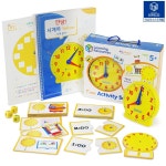 [N배송] 가베가족 안녕 시계야 옐로우 풀세트 (교구 + 교재 1권 + 워크지) LER3222 : 가베가족