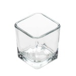 젤캔들 만들기 재료 용기 사각투명 80ml 4개 투명 바다캔들 DIY : 레들민 스토어