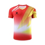 헬스장 KELME 남녀공용 스포츠 티셔츠 가벼운 속건성 맨투맨 여름 테니스복 배드민턴 체육관 피트니스 러닝복 : 일사마켓