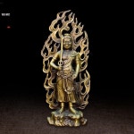 부동명왕 장식품 부처님 부적 악세사리 불상 : 글로벌셀잇